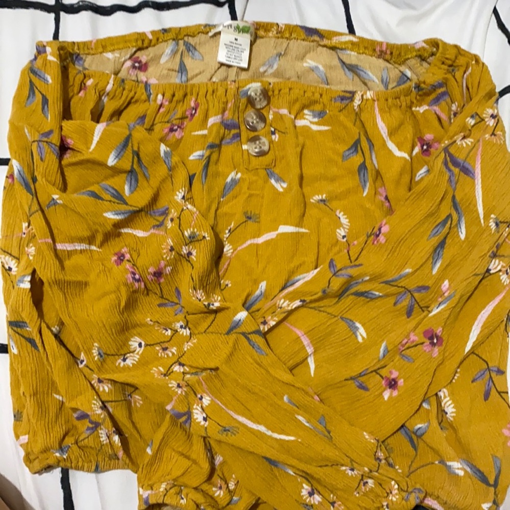 Medium off the shoulder top
